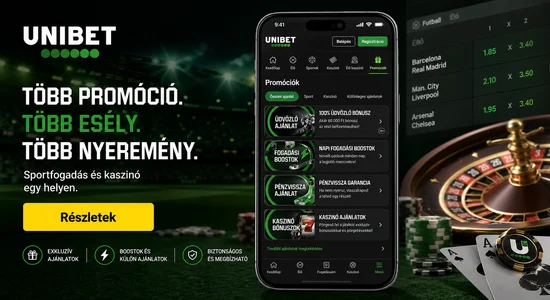 unibet bónusz